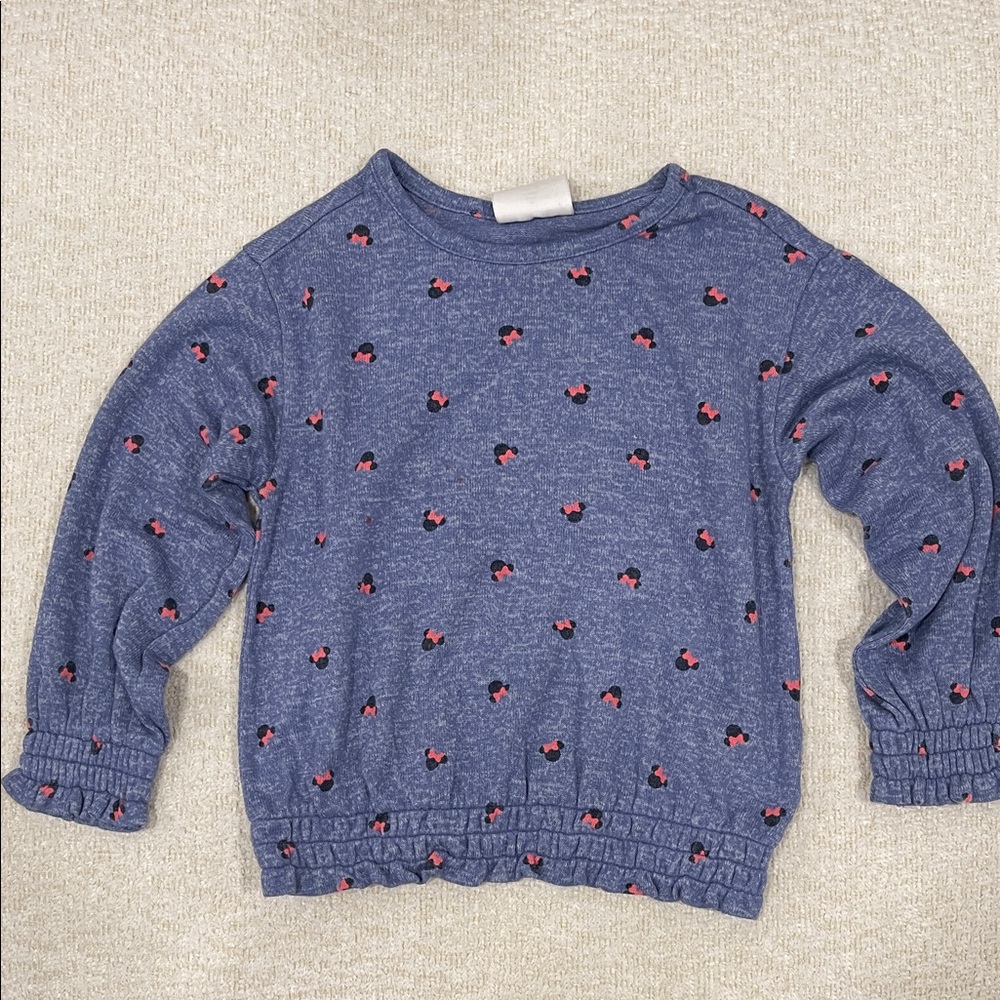 Kids Blue Patterned sweatshirt